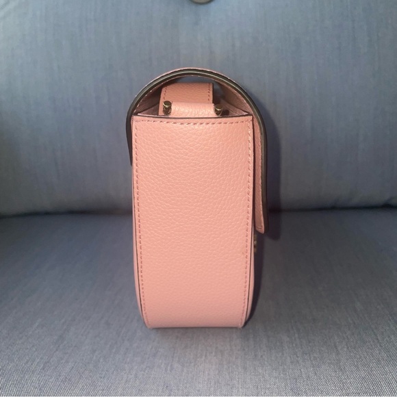 Pink🔥Versace Saddle bag Crossbody Shoulder bag satchel purse La Medusa bag - Picture 7 of 16